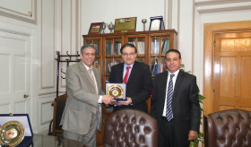 Lecture of the Ambassador Armen Melkonian at Cairo University
