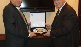 Ambassador Melkonian's meeting with the Governor of Alexandria
