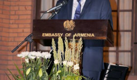 Reception dedicated to 25th anniversary of the Independence of Armenia