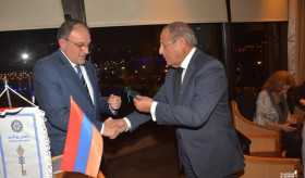 An event dedicated to Armenia in the Cosmopolitan Rotary Club of Cairo