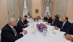 The meeting between Foreign Ministers of Armenia and Egypt