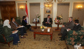 Եգիպտոսում ՀՀ դեսպանի հանդիպումը ԵԱՀ բարձրագույն կրթության նախարարի հետ